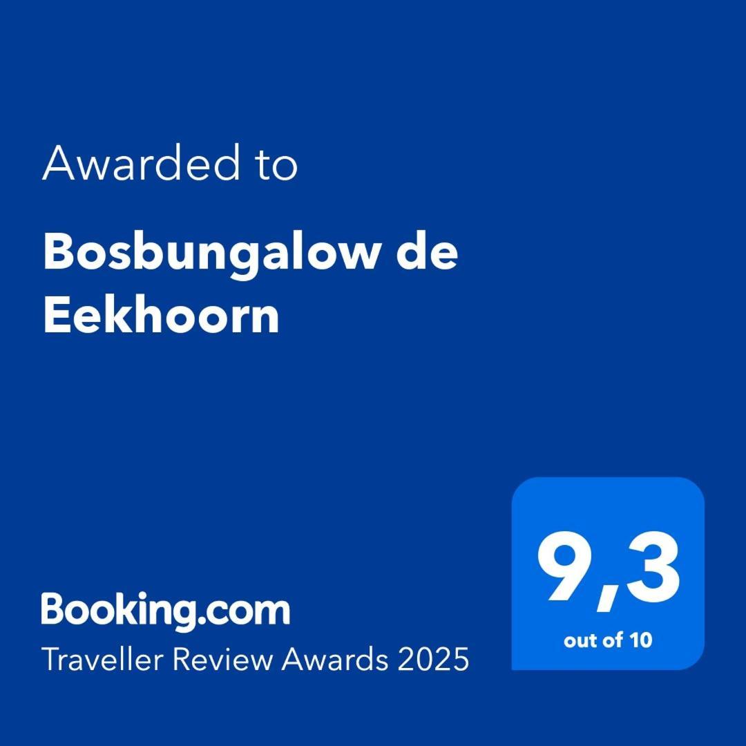 Bosbungalow De Eekhoorn Nunspeet Extérieur photo